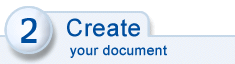 Create your legal document.