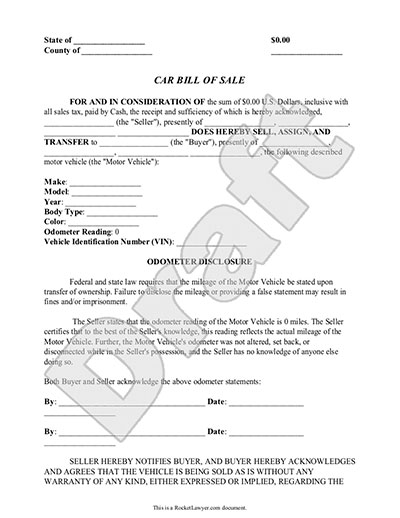 washington bill form car of sale for Boat, etc. Motorcycle, Sale Bill Template Form Free Car,   of